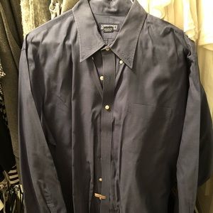 Blue Lands’ End Button Down